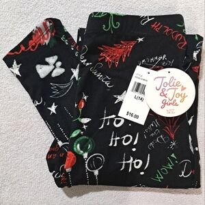Girls Christmas leggings! NWT! SZ. L/14